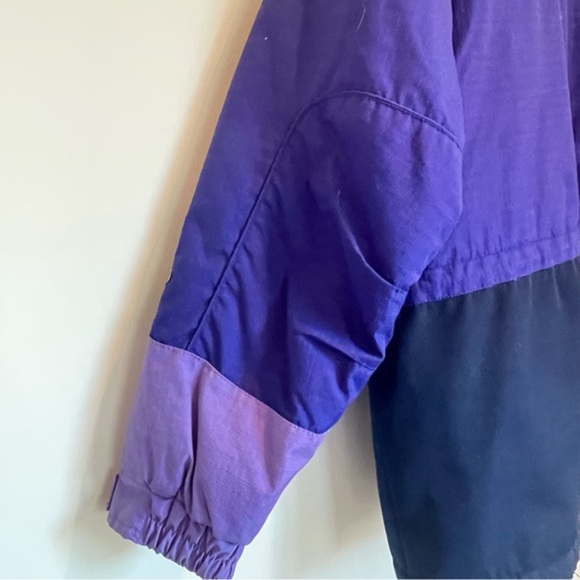 Columbia VTG 80s Ski Jacket Dopamine Dressing Purple & Blue, Women's Size XL - Picture 9 of 16